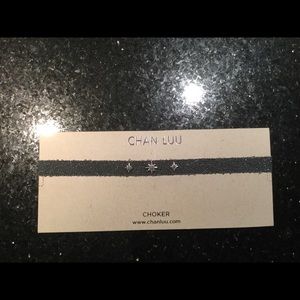 BRAND NEW Handmade Chan Luu Mokuba Silver Star Adjustable Choker